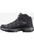 x Ultra 360 Leather Mid Gore-Tex Kadın Outdoor Botu - Gri 4