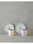 Jolly Waves New Bone China Kahve Fincan Takımı Sarı - Mavi 2