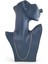 Fox Tail 60 cm Çelik Kolye Gümüş Renk 1