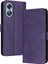 Kart Yuvası ile Oppo Reno8 T 5g Için Flip Case Pu Deri Kickstand Saf (Yurt Dışından) 1
