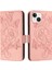 Kredi Kartı Yuvası ile IPhone 13 Mini Için Kılıf Pu Deri Manyetik Cüzdan (Yurt Dışından) 1