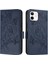 Kredi Kartı Yuvası ile IPhone 12 Pu Deri Manyetik Cüzdan Için Kılıf (Yurt Dışından) 1