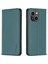 IPhone 15 Için Flip Case Çok Renkli Manyetik Cüzdan Iş Çoklu Kart Pu (Yurt Dışından) 5