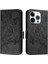 Kredi Kartı Yuvası ile IPhone 16 Pro Max Için Kılıf Pu Deri Manyetik Cüzdan (Yurt Dışından) 1