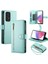 Samsung Galaxy Için Flip Case A53 5g Çok Fonksiyonlu Kart Yuvaları Bilek Kayışı (Yurt Dışından) 2