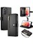 Samsung Galaxy S21 Bilek Kayışı Çok Fonksiyonlu Kart Yuvaları Için Flip Case (Yurt Dışından) 3