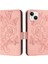 Kredi Kartı Yuvası ile IPhone 14 Artı Manyetik Cüzdan Pu Deri (Yurt Dışından) 1