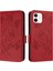 Kredi Kartı Yuvası Manyetik Cüzdan ile IPhone 12 Mini Pu Deri Kılıf (Yurt Dışından) 1