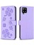 Samsung Galaxy Flip 5g Kart Yuvaları Için Flip Case Tutucu Kickstand Yonca Pu (Yurt Dışından) 5
