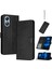 Pu ile Kart Yuvası Saf Renk Kickstand ile Oppo A78 4g Için Flip Case (Yurt Dışından) 1