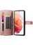Samsung Galaxy S21 Bilek Kayışı Çok Fonksiyonlu Kart Yuvaları Için Flip Case (Yurt Dışından) 5