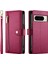 Google Piksel 8 Pro Bilek Kayışı Çok Fonksiyonlu Kart Yuvaları Için Flip Case (Yurt Dışından) 1