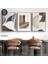 Metal Çerçeveli Gerçek Camlı Tablo Gentrice 3 Lü Set 1