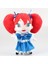Poppy Playtime Kızıl Saçlı Kız Bebek Peluş 0yuncak 25CM - Mavi/kırmızı (Yurt Dışından) 3
