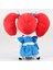 Poppy Playtime Kızıl Saçlı Kız Bebek Peluş 0yuncak 25CM - Mavi/kırmızı (Yurt Dışından) 5