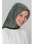 İpek Eşarp Nostalji - 8401-82 Yeşil Twill 1