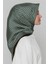 İpek Eşarp Nostalji - 8401-82 Yeşil Twill 2