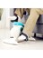 Beyaz Çok Fonksiyonlu Egzersiz Robot Bisikleti Ayak Pedalı 5