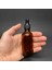 50ML Kahverengi Cam Damlalıklı Şişe , Siyah Plastik Kapak , 50CC Amber Cam Damlalıklı Şişe x 6 Adet 1