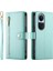 Oppo Oppo 10 5g/10 Pro 5g Bilek Kayışı Çok Fonksiyonlu Kart Için Flip Case (Yurt Dışından) 4