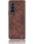 Samsung Galaxy Z Retro 3 Anti Scratch Lychee Desen Kapak Için Retro Kılıf (Yurt Dışından) 3