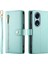 Oppo Oppo 8t 5g Kickstand Için Flip Case Çok Fonksiyonlu Kart Yuvaları Bilek (Yurt Dışından) 5