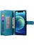 IPhone 12 Mini Bilek Kayışı Cüzdan Bölmesi Kart Yuvaları Için Flip Case (Yurt Dışından) 3