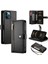 IPhone 12 Için Flip Case Pro Max Çok Fonksiyonlu Kart Yuvaları Kickstand Bilek (Yurt Dışından) 1