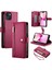 IPhone 13 Bilek Kayışı Kickstand Çok Fonksiyonlu Kart Yuvaları Için Flip Case (Yurt Dışından) 1