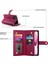 IPhone 13 Bilek Kayışı Kickstand Çok Fonksiyonlu Kart Yuvaları Için Flip Case (Yurt Dışından) 4