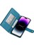 IPhone 14 Için Flip Case Pro Max Bilek Kayışı Kickstand Cüzdan Bölmesi (Yurt Dışından) 4