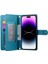 IPhone 14 Için Flip Case Pro Max Bilek Kayışı Kickstand Cüzdan Bölmesi (Yurt Dışından) 5
