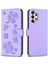 Samsung Galaxy A73 5g Için Flip Case Kart Yuvaları Tutucu Kickstand Yonca Pu (Yurt Dışından) 1