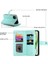 IPhone 15 Için Flip Case Artı Kickstand Cüzdan Bölmesi Bilek Kayışı Kart (Yurt Dışından) 5
