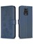 Xiaomi Redmi Not 9 Pro Için Flip Case Çok Renkli Cüzdan Yonca Çiçek Pu (Yurt Dışından) 5