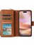IPhone 16 Için Kılıf Artı 9 ile El Kayışı Cüzdan Kılıf ile Fermuarlı Cebi (Yurt Dışından) 5
