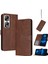 Kart Yuvası ile Toka Pu Deri ile Onur 90 Pro Için Flip Case Saf (Yurt Dışından) 1
