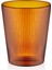 Striped Borosilikat Cam Bardak Amber 400 ml 1