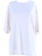 2096_KISA Kollu Oversize Basic T-Shirt 2