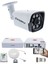 1 Kameralı Güvenlik Kamerası Seti - 5mp Sony Seculensli 1080P Full Hd Ahd, Gece Renkli, 8 Ultra Warm Led, Colorvu Teknolojisi, Metal Aluminyum Kasa 1