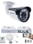 1 Kameralı Set - 5mp Sony Seculensli 1080P Full Hd Ahd, 6 Atom Led, Gece Görüşlü, IP66 Plastik Kasa 1