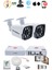 2 Kameralı Set - 5mp Sony Seculensli 1080P Full Hd Ahd, Gece Renkli, 8 Ultra Warm Led, Colorvu Teknolojisi, Metal Aluminyum Kasa 2