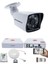 1 Kameralı Set - 5mp Sony Seculensli 1080P Full Hd Ahd, 6 Atom Led, Gece Görüşlü, Güvenlik Kamerası, Plastik Kasa 1