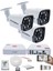 3 Kameralı Set - 5mp Sony Seculensli 1080P Full Hd Ahd - Gece Renkli, 8 Ultra Warm Led, Colorvu Teknolojisi, Metal Aluminyum Kasa 1