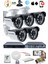 5 Kameralı Güvenlik Kamerası Seti - 5mp Sony Seculensli 1080P Ahd, 8 Warm Led, Colorvu Gece Renkli Görüş 2