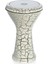 VD-3044 Çömlek Çatlak Boyalı Darbuka Beyaz 1