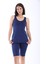 Kadın Dizüstü Taytlı Tankini Mayo Takımı 38-52 1