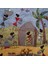 Afrikalı Kadınların Köy Yaşantısı Patchwork Pano 3