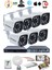 7'lı Güvenlik Kamerası Seti - 5mp Sony Seculensli 1080P Full Hd Ahd, 8 Ultra Warm Led, Gece Renkli Görüşlü, Colorvu Teknolojisi, Metal Aluminyum Kasa 2