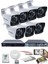 7 Kameralı Güvenlik Kamerası Seti - 5mp Sony Seculensli 1080P Full Hd Ahd, 6 Atom Led, Gece Görüşlü, IP66 Su Geçirmez, Plastik Kasa 1